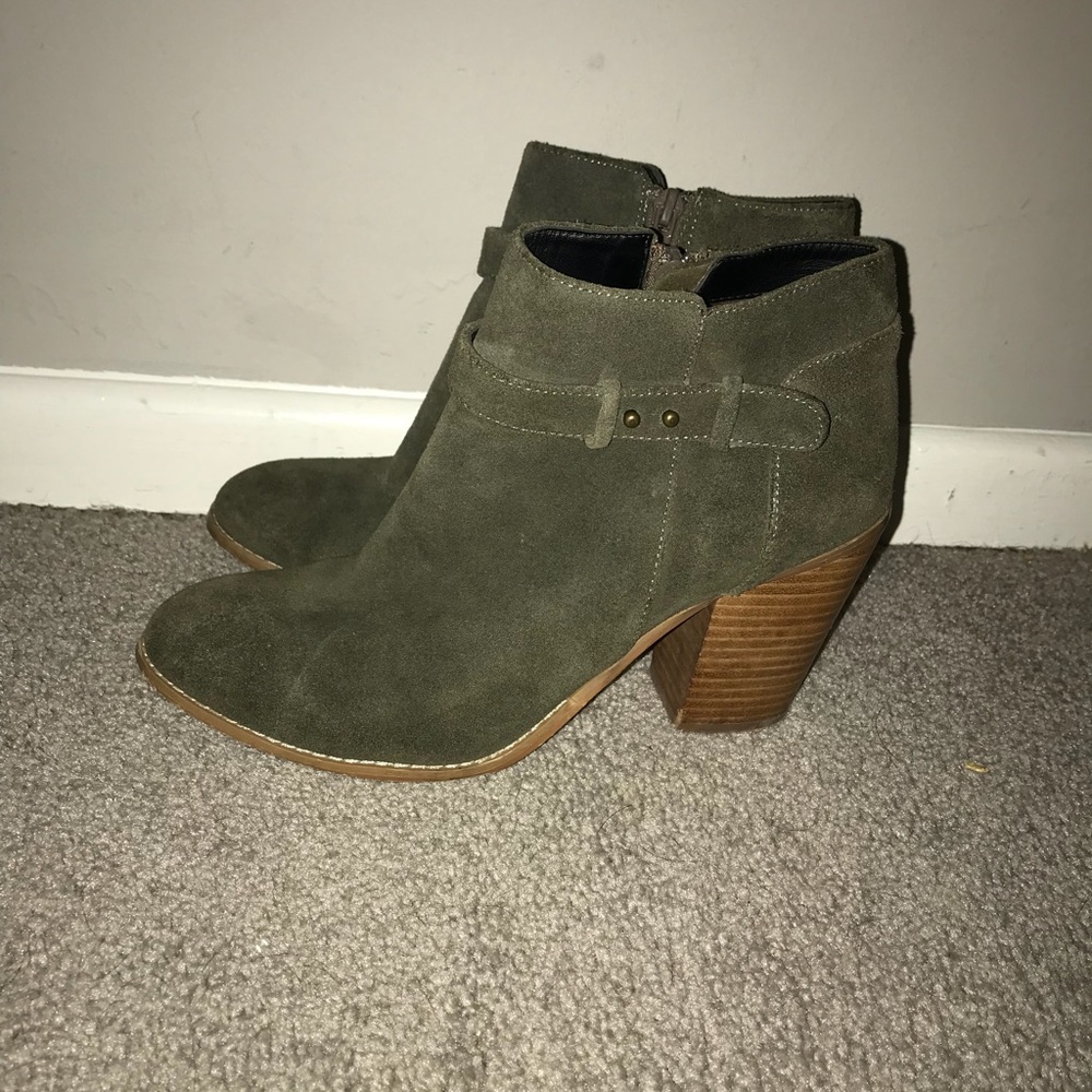 Sole Society suede booties